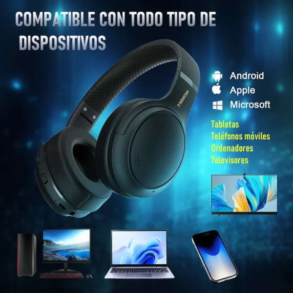 Diadema Bluetooth Moreka BL018 Negra - Image 2