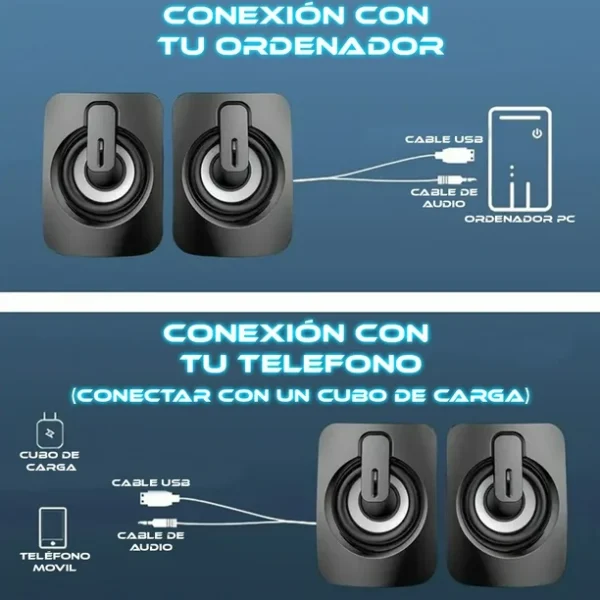 Bocinas Para PC K2053 - Image 4