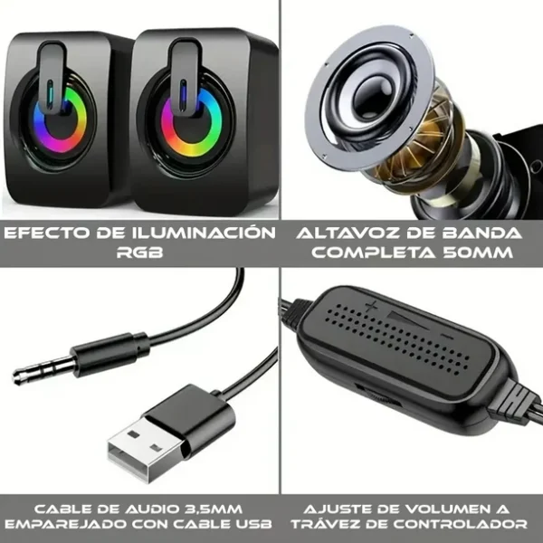Bocinas Para PC K2053 - Image 2