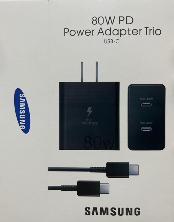 Turbo Cargador Samsung Tipo C 80W